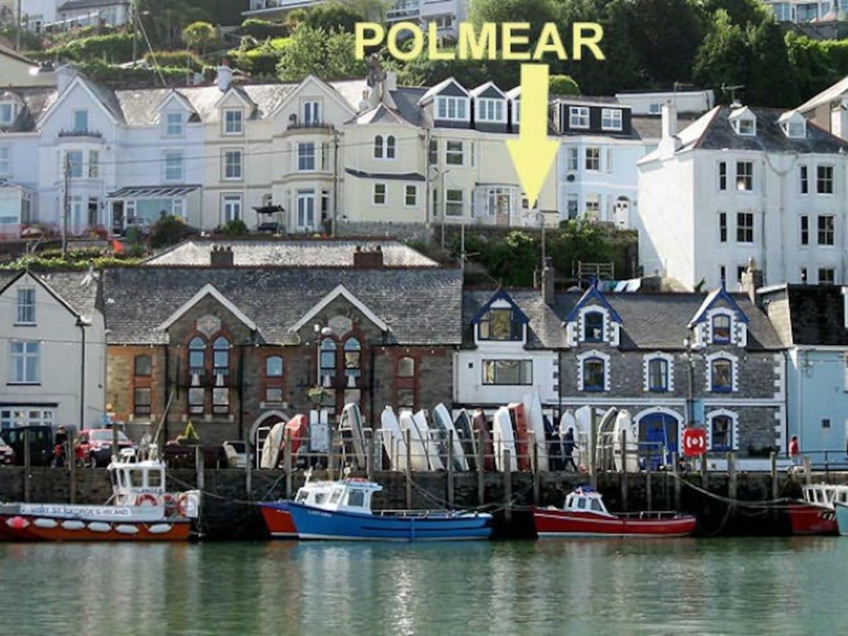Polmear Harbour View With Terrace Apartment Лу Екстериор снимка