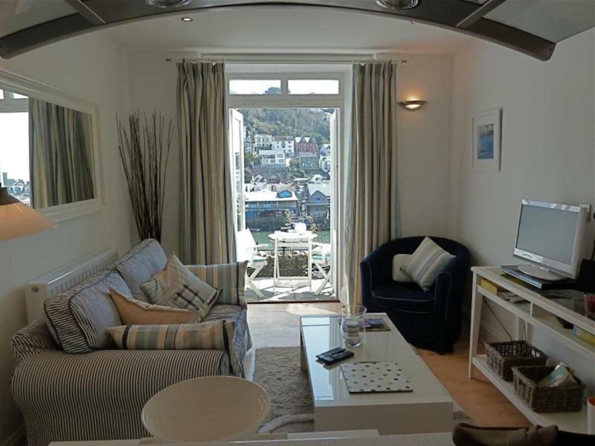Polmear Harbour View With Terrace Apartment Лу Екстериор снимка