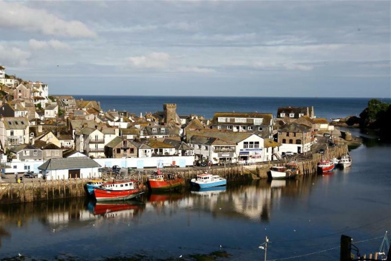 Polmear Harbour View With Terrace Apartment Лу Екстериор снимка