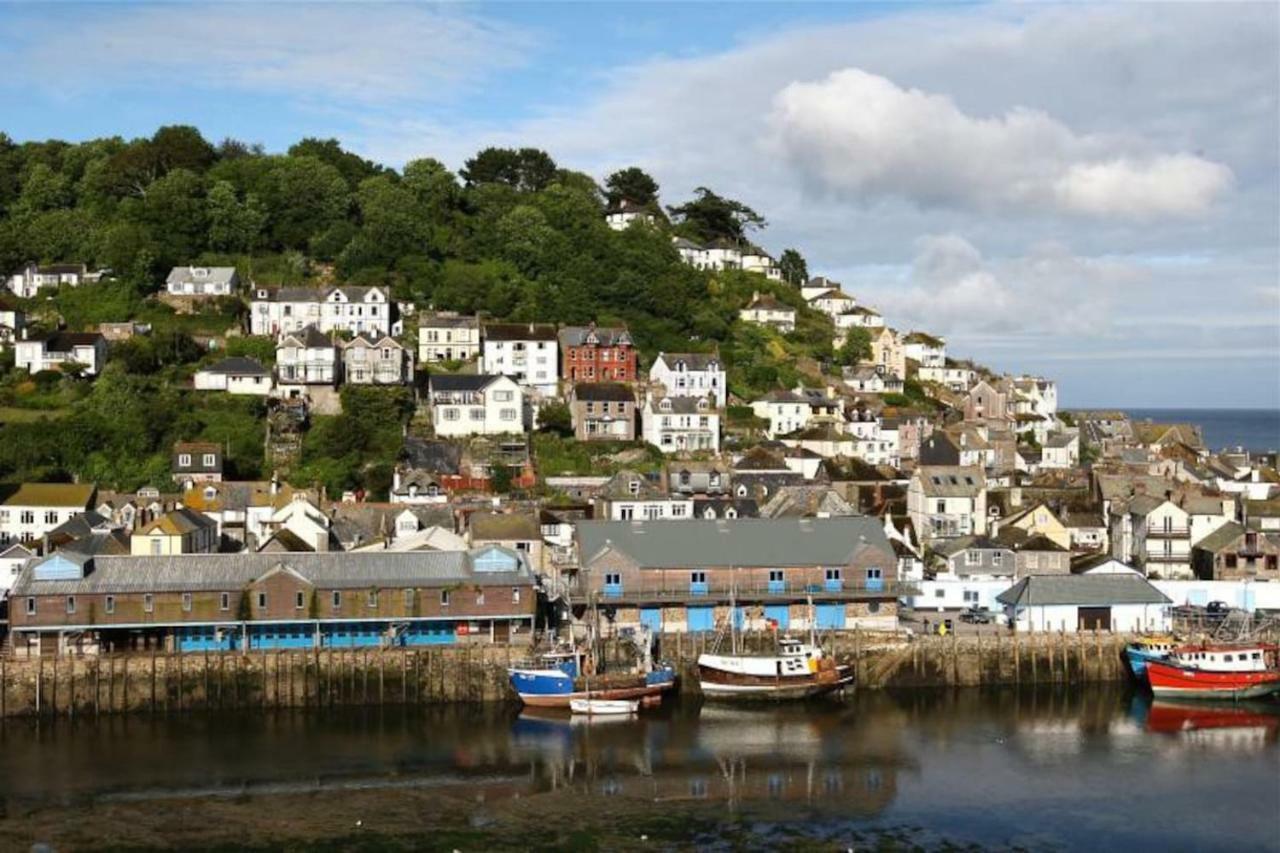 Polmear Harbour View With Terrace Apartment Лу Екстериор снимка